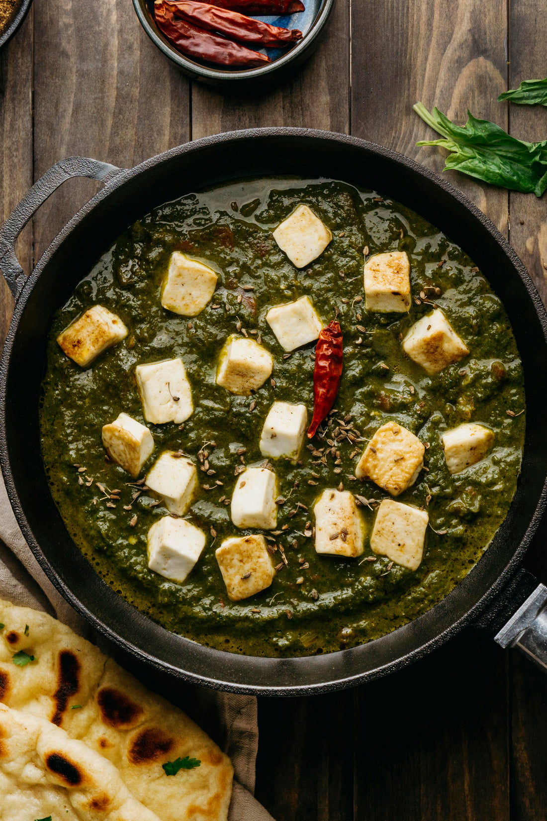Palak paneer