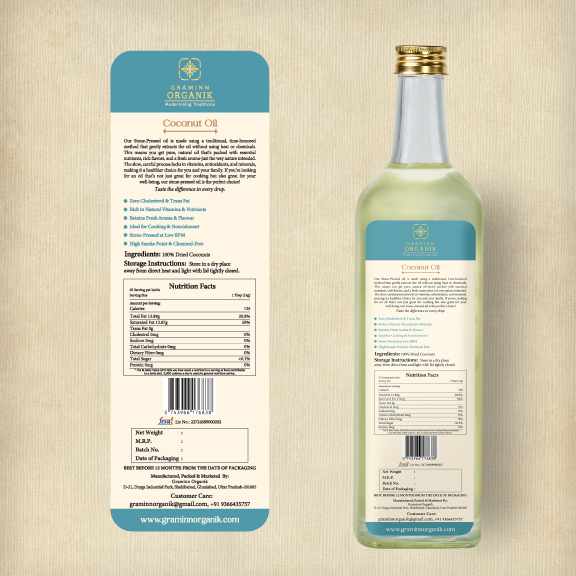 Stone Pressed Coconut Oil