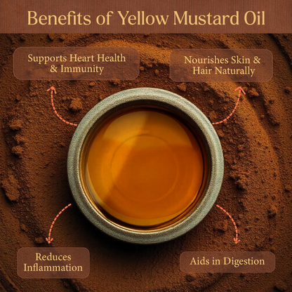 Graminn Organik Yellow Mustard Oil