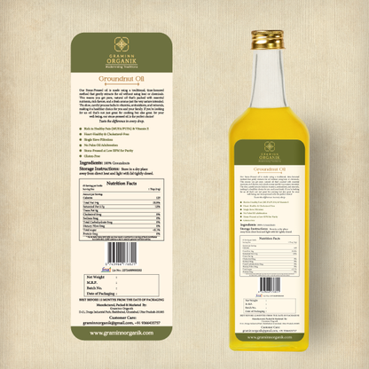 Graminn Organik Groundnut Oil